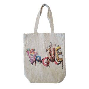 Salvadore Dali Vogue Magazine Canvas Tote Bag Fashion Surrealism Art